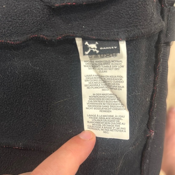 Oakley Women Maroon/Red Checkered ski/snowboard jacket - size Extra Small - Picture 8 of 9